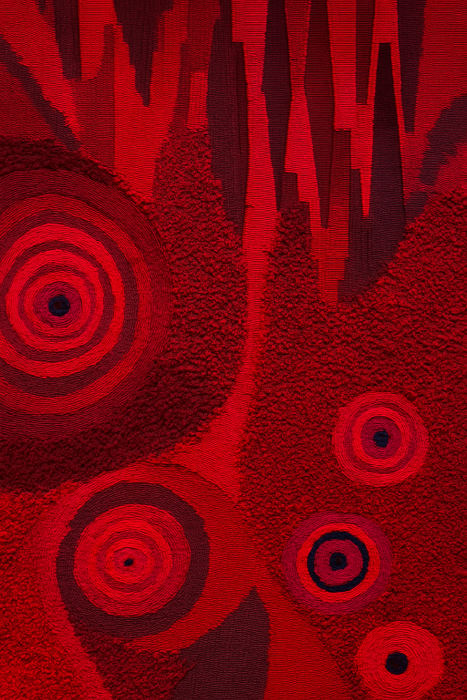 Lowa Kim, 506896, 2025, Yarn, 125x960cm(부분 확대컷)(2)-사진 중정갤러리 제공