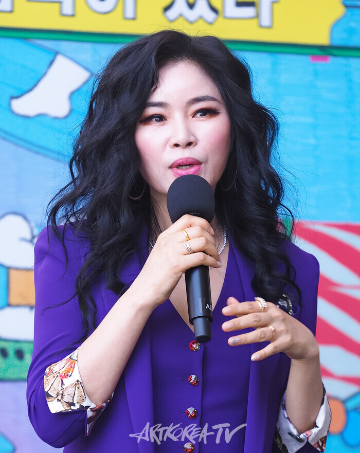 '2025 여우락페스티벌'기자간담회(웅산). 2025.06.11 사진 ⓒ아트코리아방송 이용선 기자​