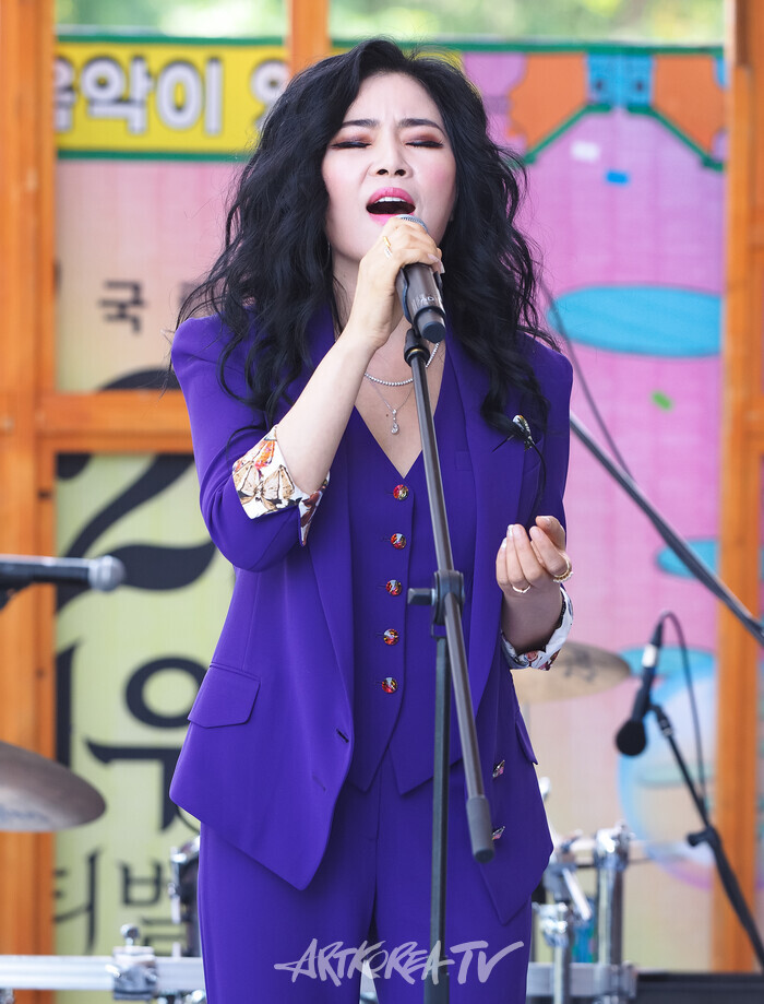 '2025 여우락페스티벌'기자간담회(웅산). 2025.06.11 사진 ⓒ아트코리아방송 이용선 기자​