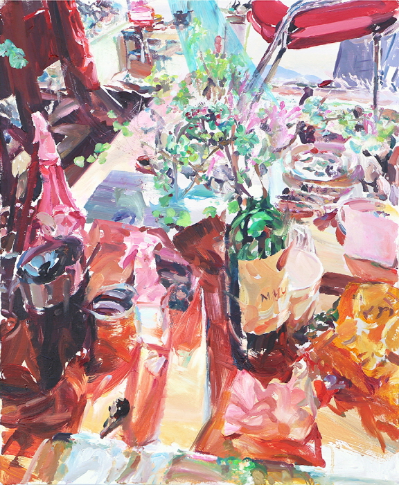 진형주-아무것도 아닌 것, 모든 것2025oil on canvas65.2 x 53cm-사진제공 갤러리 진선