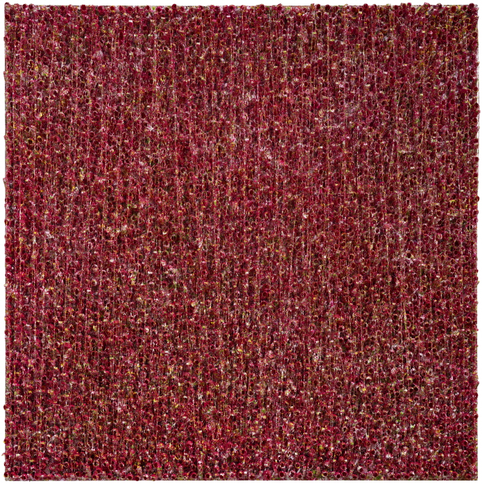 기억의 시간  130.3x130.3cm mixed media oil canvas  2025.-사진제공 천현태 작가