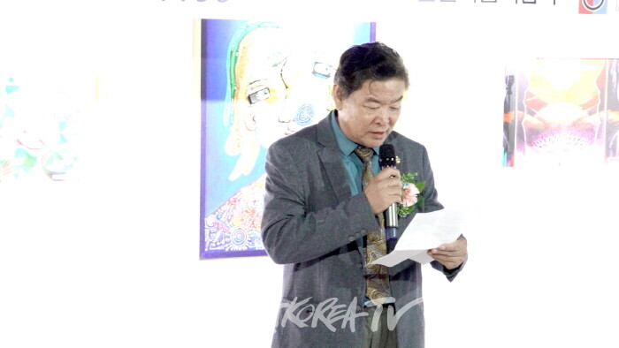  중국대표 담연화 축사-사진 김한정 기자