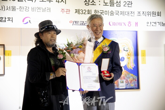 안견국제예술상-하정열 작가-사진 김한정 기자