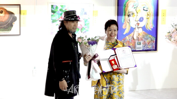 안견국제예술상-베트남 마이 작가-사진 김한정 기자