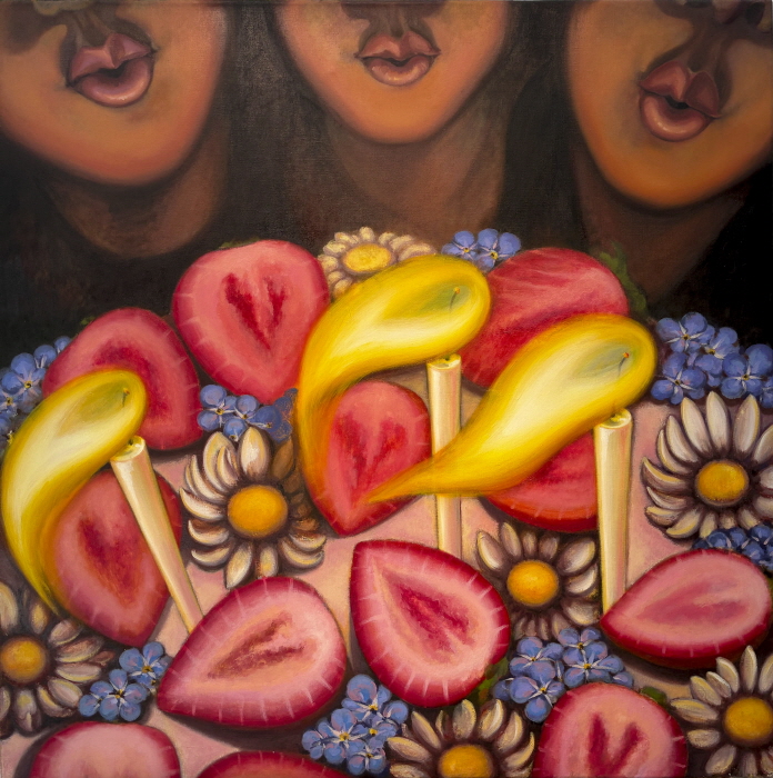 아주 특별한 평범한 날 2025 100×100cm 캔버스에 유화-사진제공 김소진 작가