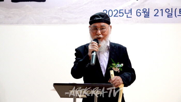 정영채 원로서예가-사진 김한정 기자