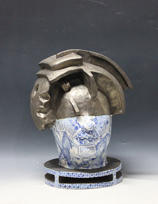 blue head, 30x40x25, ceramic, 2025-사진제공 장은선갤러리