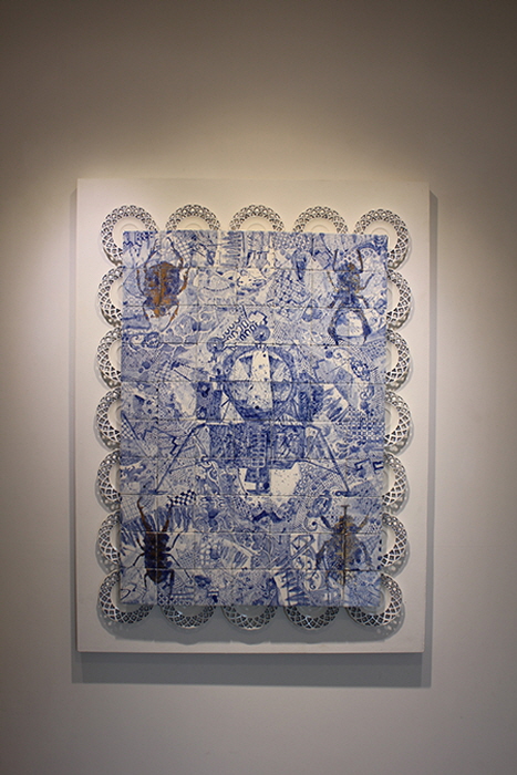 아폴로, 120x175, ceramic, 2022-사진제공 장은선갤러리