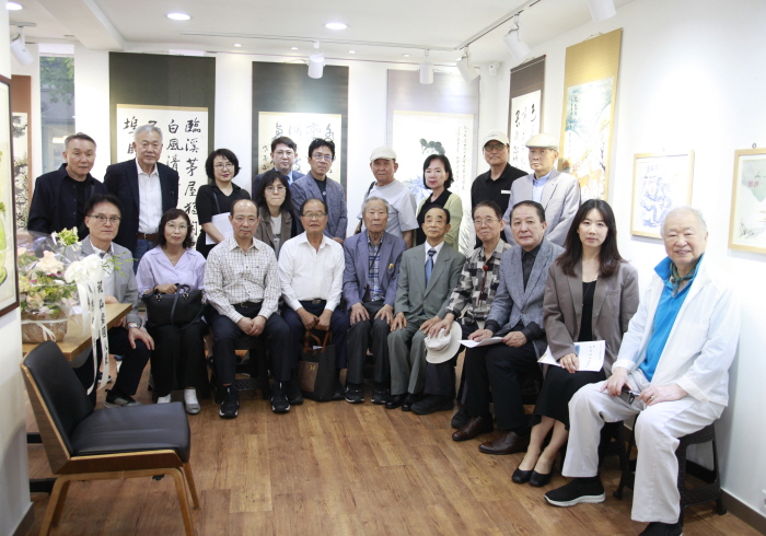 '묵향의 길, 삶의 향기 따라' 선암 이익주 선생 개인전-사진제공 유빈문화재단