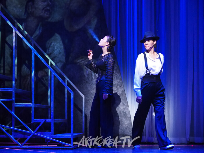 뮤지컬 '프리다' 프레스콜(프리다 역 김히어라, 레플레하 역 장은아). 2025.06.26 사진 ⓒ아트코리아방송 이용선 기자​