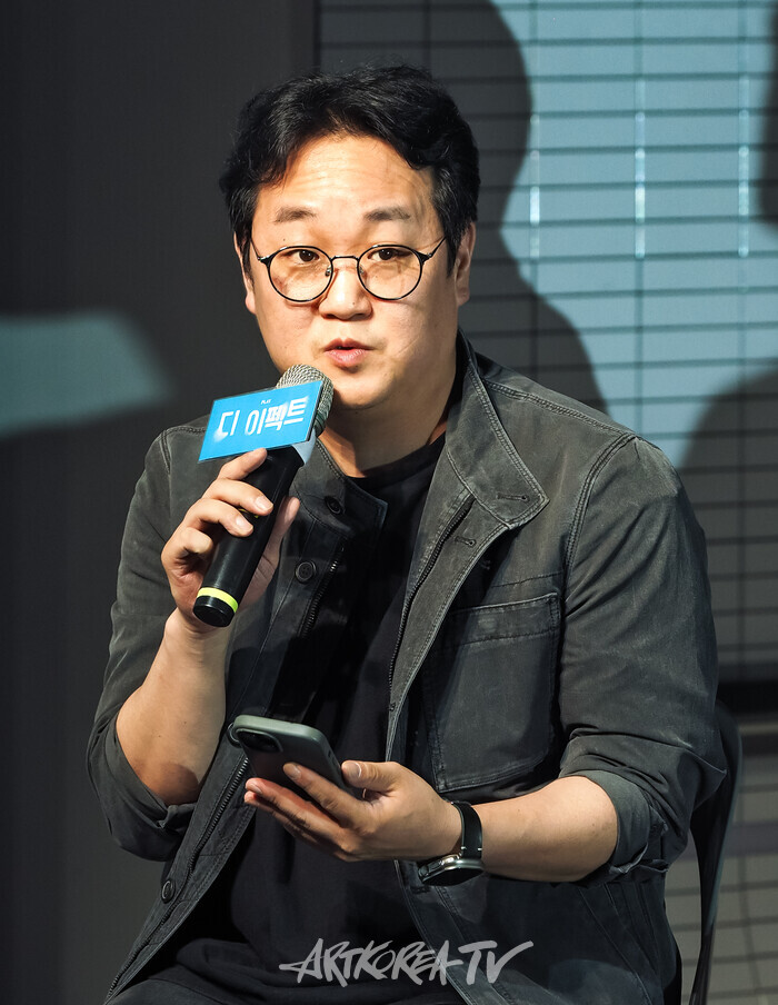 연극 '디 이펙트' 프레스콜(민새롬 연출) 2025.06.19 사진 ⓒ아트코리아방송 이용선 기자​