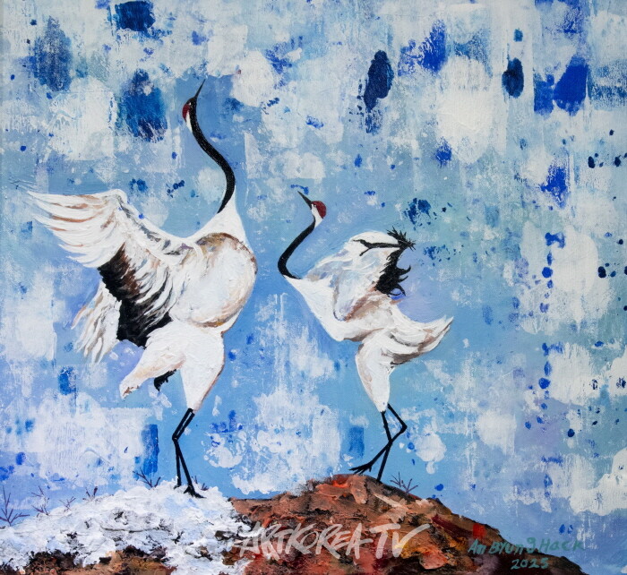 안병학 초대전 ‘흔들리는 나뭇가지의 삶’ -사진 김한정 기자