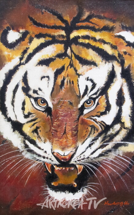 안병학 초대전 ‘흔들리는 나뭇가지의 삶’ -사진 김한정 기자