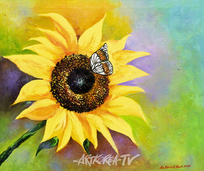 안병학 초대전 ‘흔들리는 나뭇가지의 삶’ -사진 김한정 기자