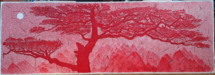 김종수 작가 초대개인전 네오아트센터 '도시의 상처 위에 피어난 초록의 시(詩)'-사진 김종수 작가