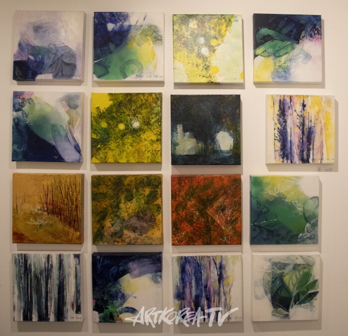 구영란-The harmony -Acrylic on canvas-사진 김한정 기자