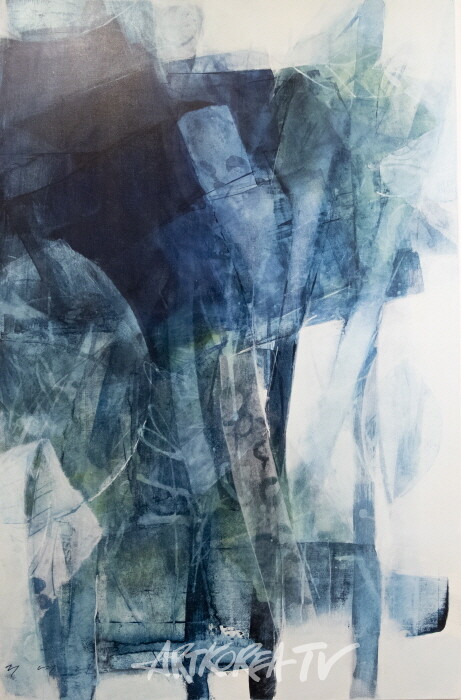 구영란-The harmony 2075-Acrylic on canvas-사진 김한정 기자