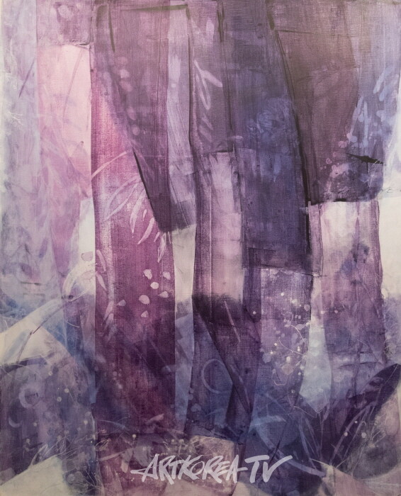 구영란-The harmony 2561-Acrylic on canvas-사진 김한정 기자