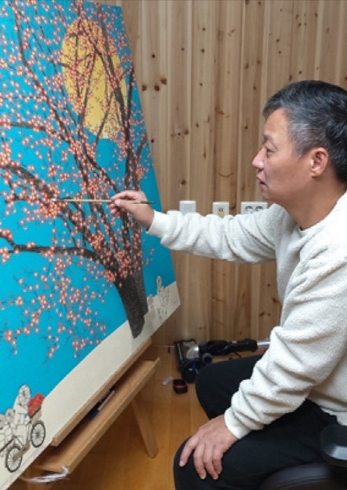 모용수 작가-사진제공 갤러리몸