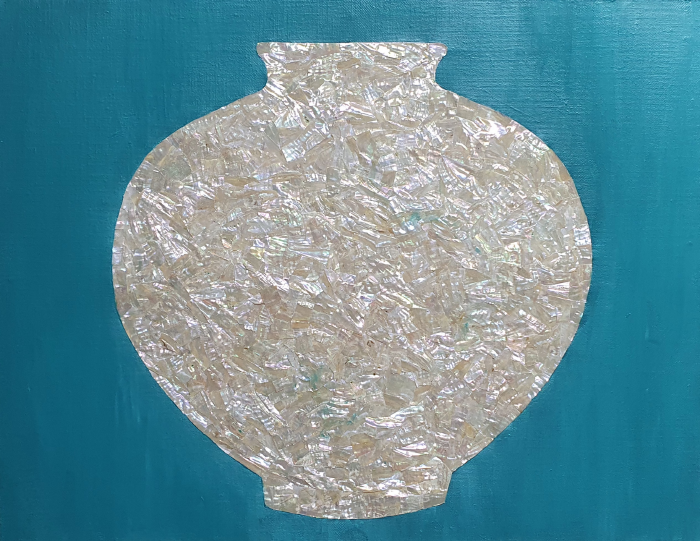 이경희 Memory of the Moon 2424  53.0 x  41.0 cm  Mixed media 2024-사진제공 갤러리몸