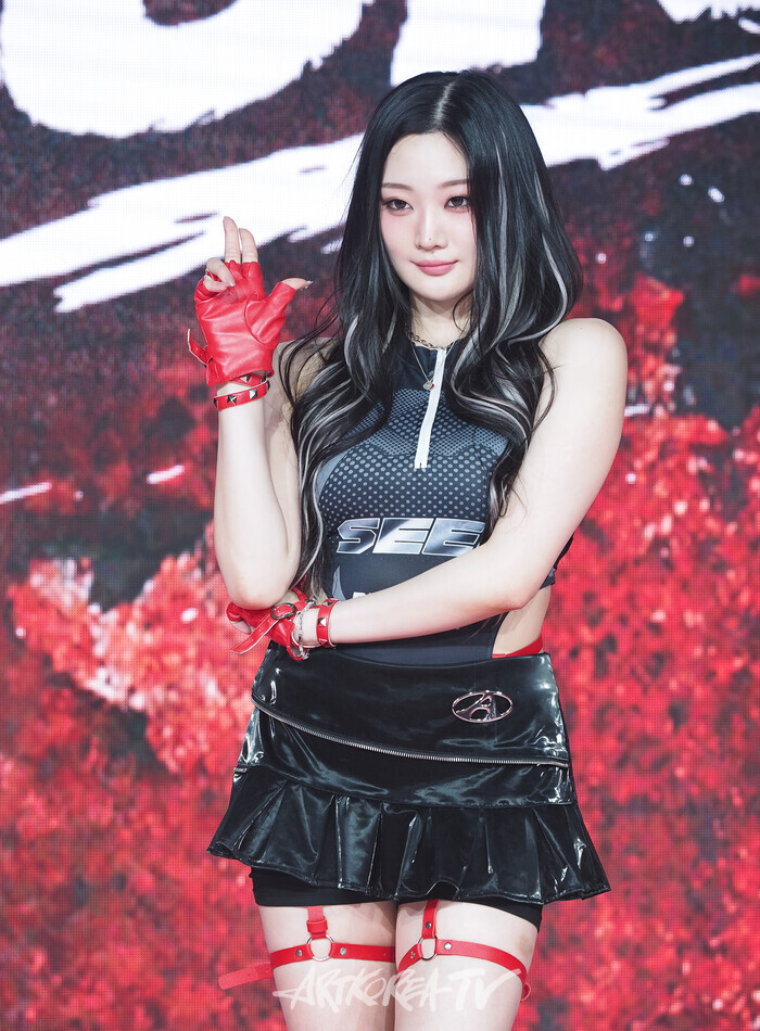 WITCHX!(위치스) 두 번째 싱글 앨범 '런 베이비 런'(Run Baby Run) 발매 기념 쇼케이스(마고). 2025.07.07 사진 ⓒ아트코리아방송 이용선 기자​