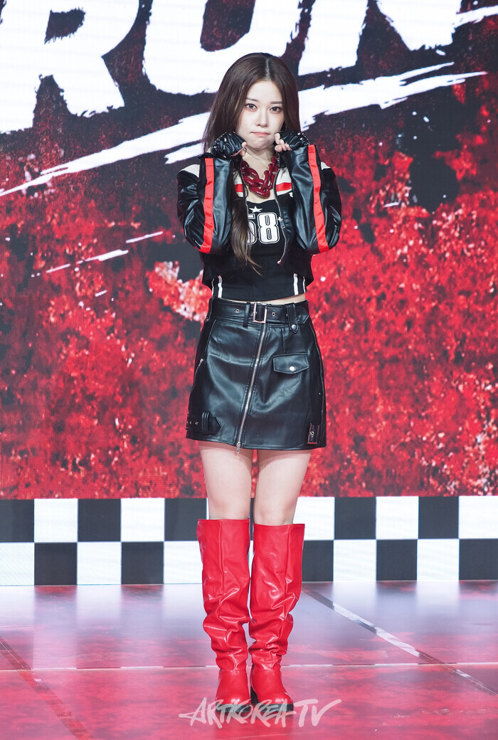 WITCHX!(위치스) 두 번째 싱글 앨범 '런 베이비 런'(Run Baby Run) 발매 기념 쇼케이스(마리). 2025.07.07 사진 ⓒ아트코리아방송 이용선 기자​