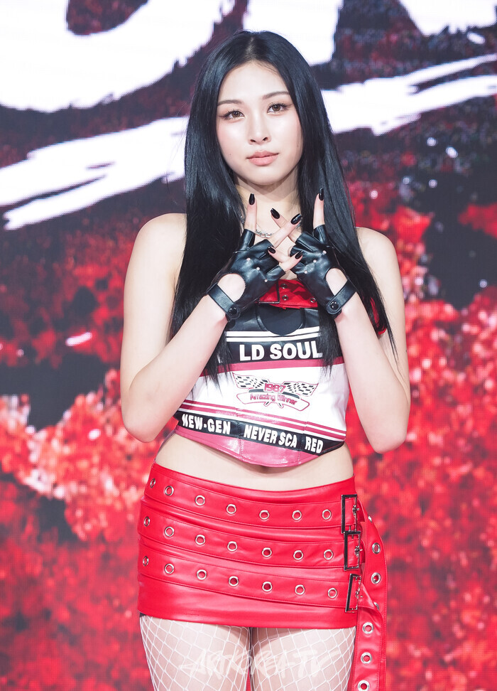 WITCHX!(위치스) 두 번째 싱글 앨범 '런 베이비 런'(Run Baby Run) 발매 기념 쇼케이스(니아). 2025.07.07 사진 ⓒ아트코리아방송 이용선 기자​