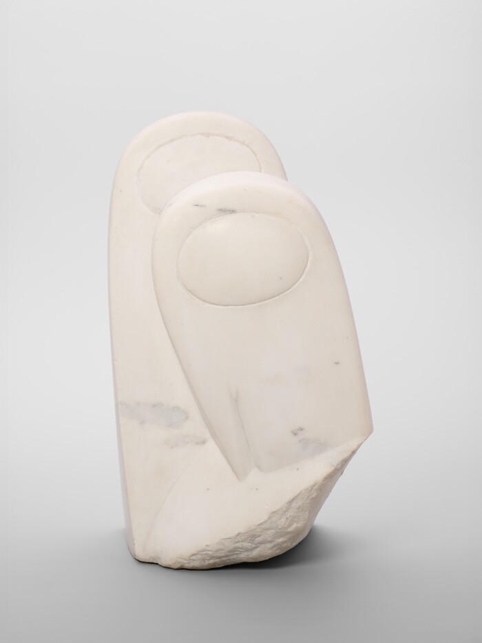 두 마리의 펭귄 / 대리석