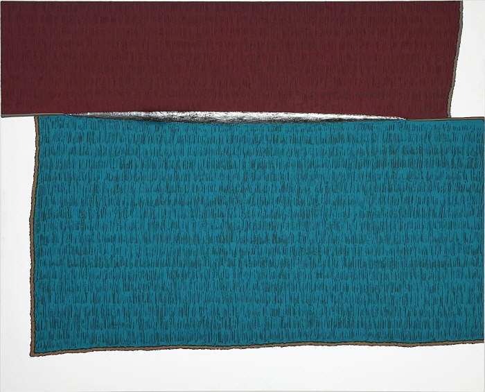 틈-積·硏 (5-01)_150x120cm_Mixed media on canvas_2025-사진제공 권순익 작가