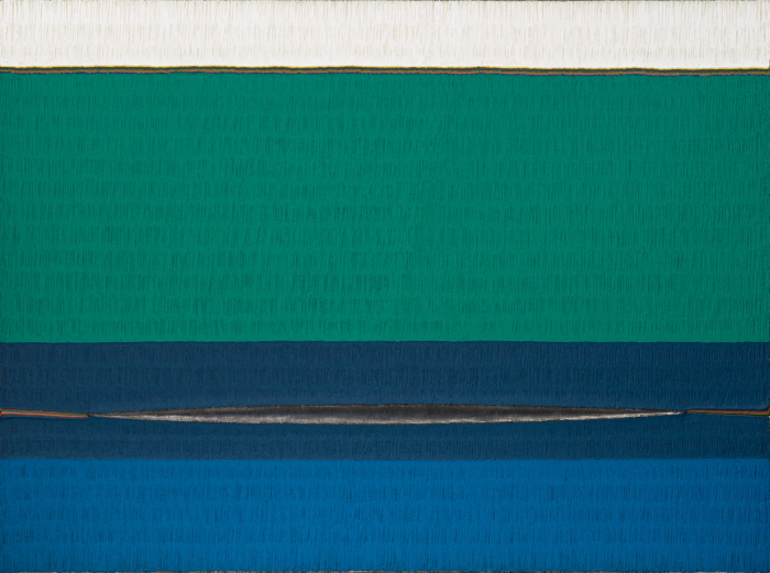  틈 - 積·硏 (3-01)_130.3x107cm_Mixed media on canvas_2024-사진제공 권순익 작가