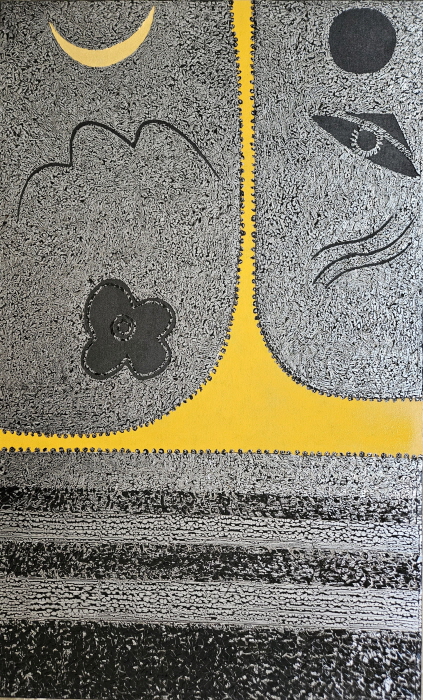 천지인(天地人), 73x117cm, Canvas+Mixed media, 2024.-사진제공 이성영 작가