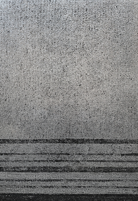 여명(黎明, dawn), 112.2x162.5cm, Canvas+Mixed media, 2022.-사진제공 이성영 작가