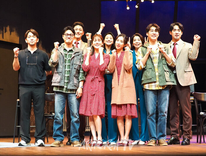 연극 '2시 22분 – A GHOST STORY' 프레스콜.  2025.07.09. 사진 ⓒ아트코리아방송 이용선 기자​