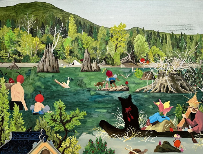 Hyunjeong Lim, Lake day(2024)-사진제공 아뜰리에 아키