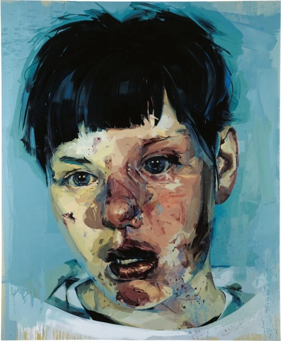 제니 새빌, Stare (2004–05). © 제니 새빌. 가고시안 제공