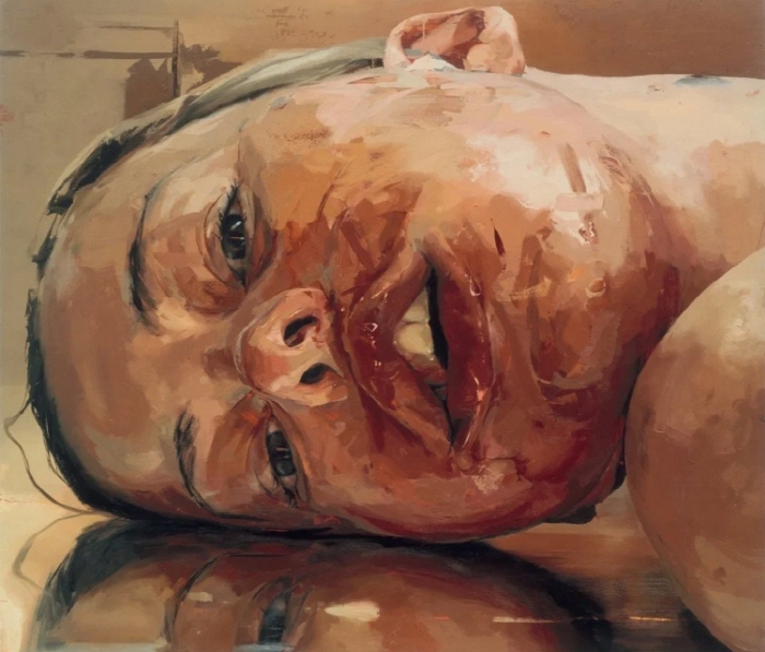 제니 새빌, Reverse (2002–03). © 제니 새빌. 가고시안 제공