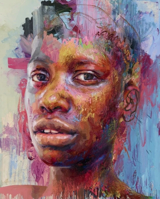 제니 사빌, 차사 (2020). © 제니 새빌. 가고시안 제공.