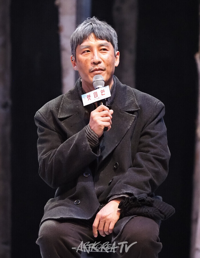 연극 '렛미인' 프레스콜(하칸 역 지현준) 2025.07.08 사진 ⓒ아트코리아방송 이용선 기자​