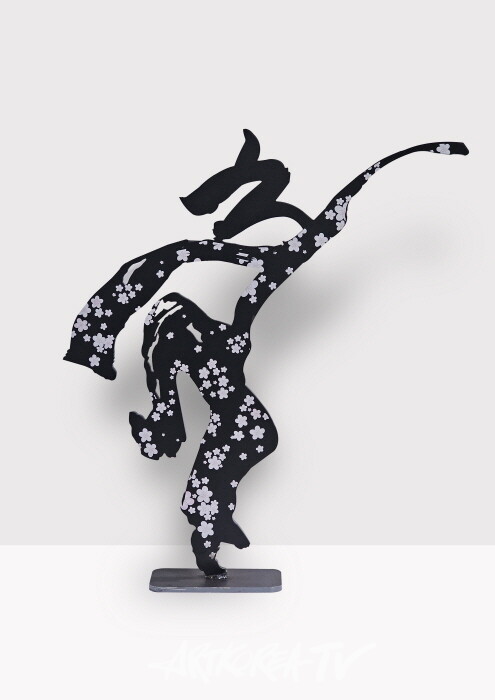 박찬홍_춤_2024_철_70X65cm-사진제공 아트코리아방송