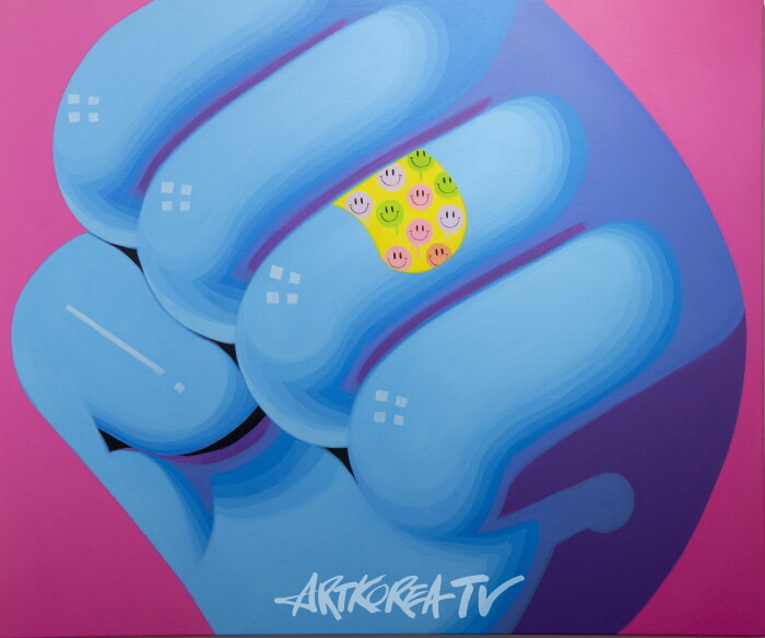 김인작가2025-acrylic on canvas-60.6×72.7cm -사진 김한정 기자