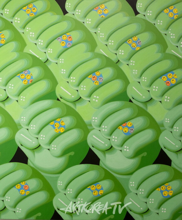 김인작가2025-acrylic on canvas-72.7×60.6m -사진 김한정 기자