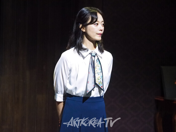 연극 '사의 찬미' 프레스콜(윤심덕 역 전소민) 2025.07.10 사진 ⓒ아트코리아방송 이용선 기자​