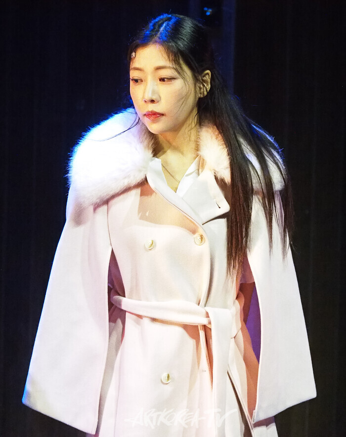 연극 '사의 찬미' 프레스콜(윤심덕 역 서예화) 2025.07.10 사진 ⓒ아트코리아방송 이용선 기자​