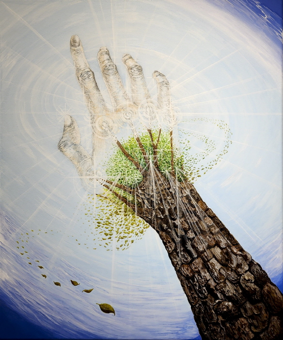 박세희-기적의 빛 2025 Acrylic on Canvas, 72.7-60.6cm-사진 김한정 기자