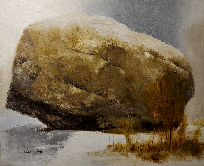 손승희-온기 2023 Oil on Canvas 60.6-72.7cm-사진 김한정 기자