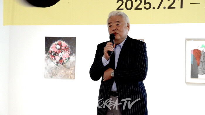 차대영 전 한국미술협회 이사장 축사-사진 김한정 기자
