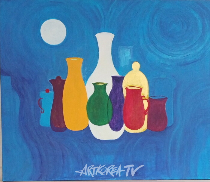 은평문화원 원장상_편추자_우주안에서 우리는 형제_오일페인팅_60x72-사진제공 아트코리아방송