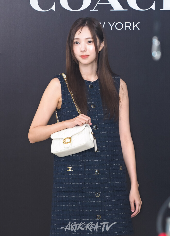 브랜드 코치(COACH)의 현대백화점 더현대 서울 매장 오픈 기념 포토콜 행사(채수빈) 2025.07.25 사진 ⓒ아트코리아방송 이용선 기자​