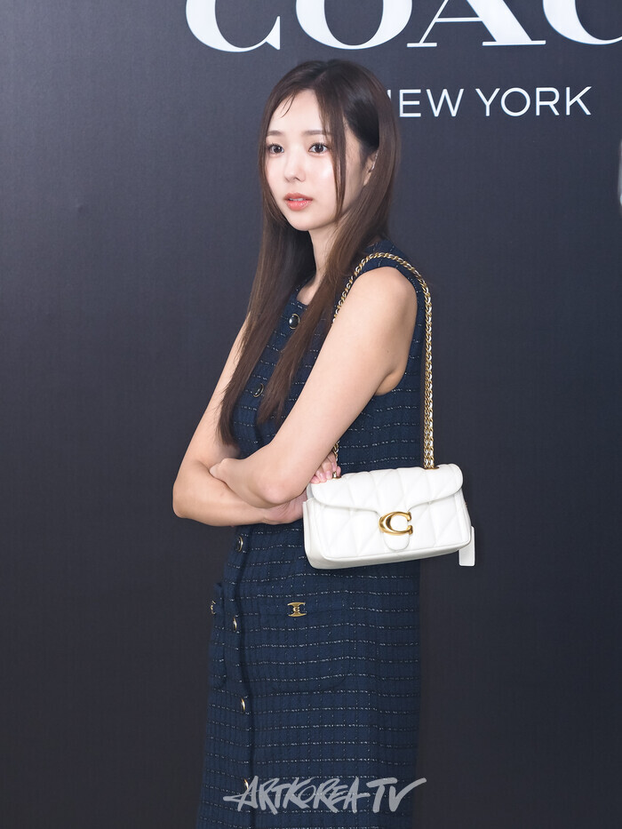 브랜드 코치(COACH)의 현대백화점 더현대 서울 매장 오픈 기념 포토콜 행사(채수빈) 2025.07.25 사진 ⓒ아트코리아방송 이용선 기자​