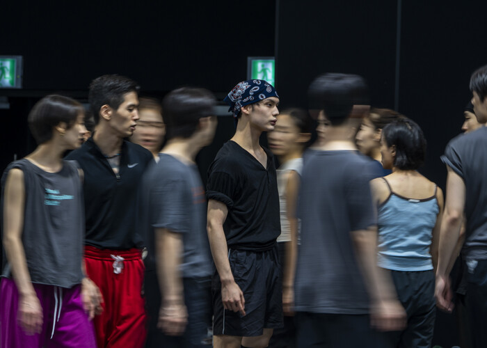 유회웅 'NO MORE' 연습 사진. 제공 세종문화회관